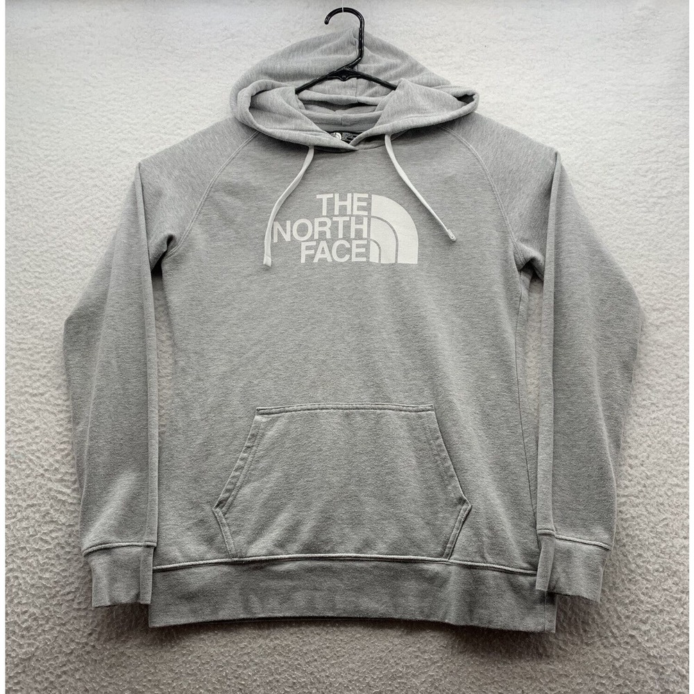 The North Face Hoodie Womens Medium M Heather Gray Sweatshirt Outdoors‎ Hiking